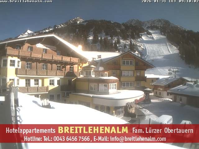 Archiv Foto Webcam Breitlehenalm Obertauern Appartementhaus