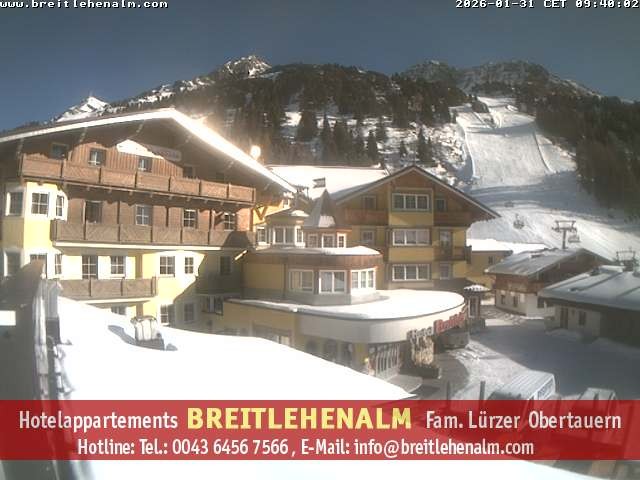 Archiv Foto Webcam Breitlehenalm Obertauern Appartementhaus