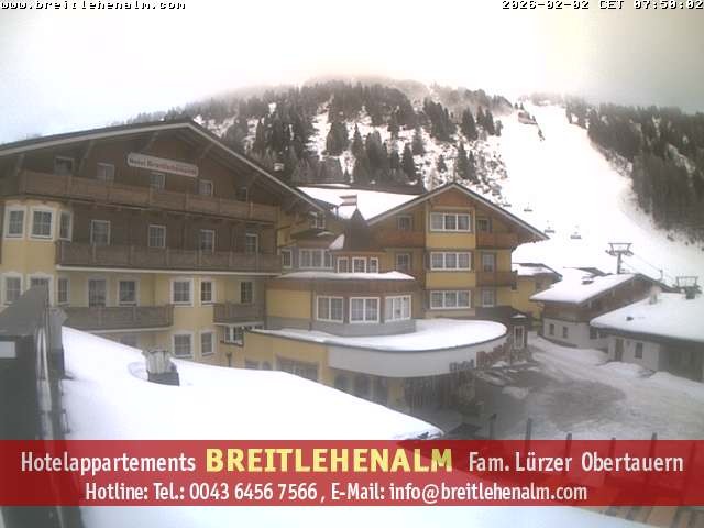 Archiv Foto Webcam Breitlehenalm Obertauern Appartementhaus