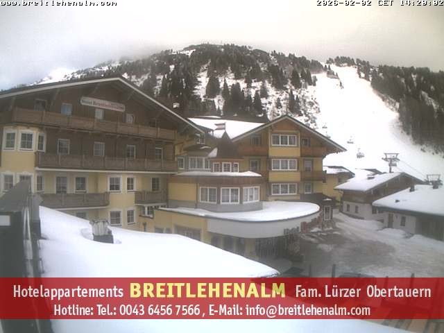 Archiv Foto Webcam Breitlehenalm Obertauern Appartementhaus