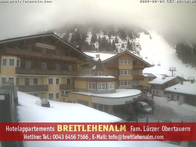 Archiv Foto Webcam Breitlehenalm Obertauern Appartementhaus