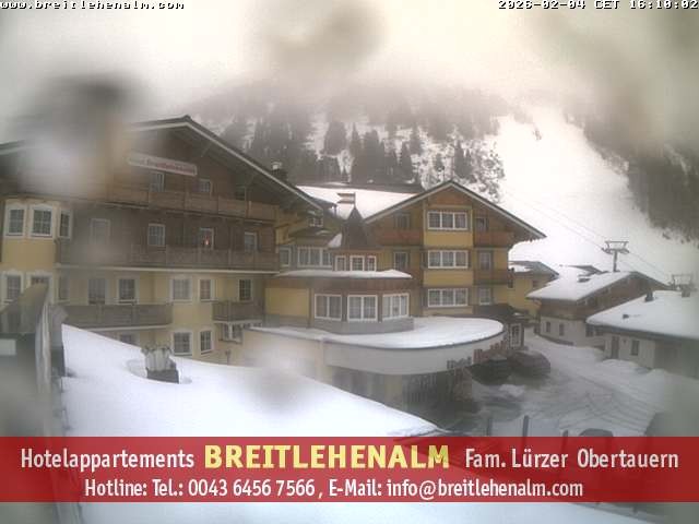 Archiv Foto Webcam Breitlehenalm Obertauern Appartementhaus