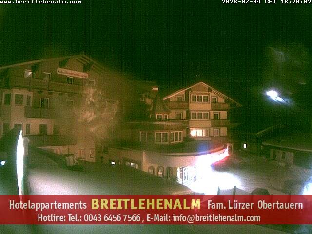 Archiv Foto Webcam Breitlehenalm Obertauern Appartementhaus