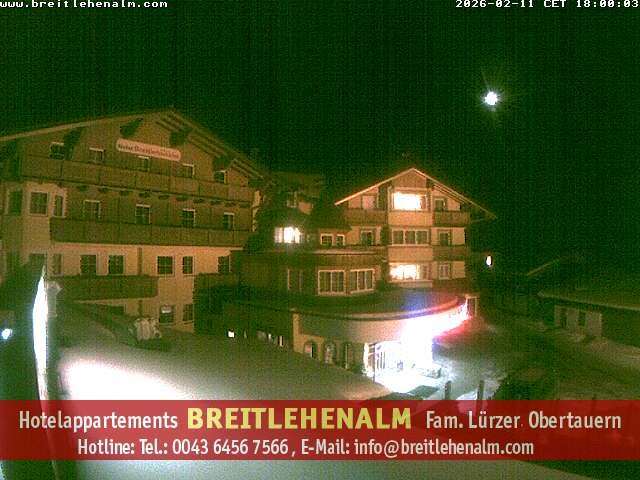 Archiv Foto Webcam Breitlehenalm Obertauern Appartementhaus