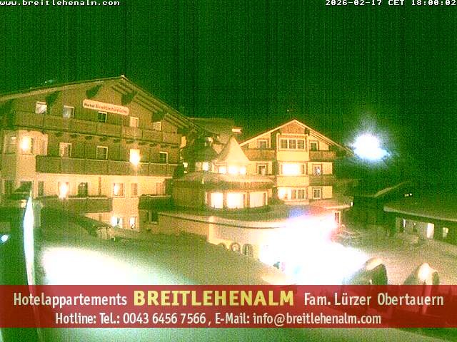 Archiv Foto Webcam Breitlehenalm Obertauern Appartementhaus