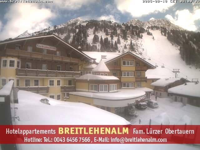 Archiv Foto Webcam Breitlehenalm Obertauern Appartementhaus