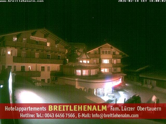Archiv Foto Webcam Breitlehenalm Obertauern Appartementhaus