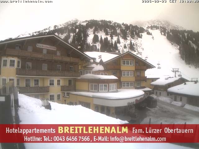 Archiv Foto Webcam Breitlehenalm Obertauern Appartementhaus