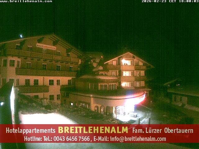 Archiv Foto Webcam Breitlehenalm Obertauern Appartementhaus