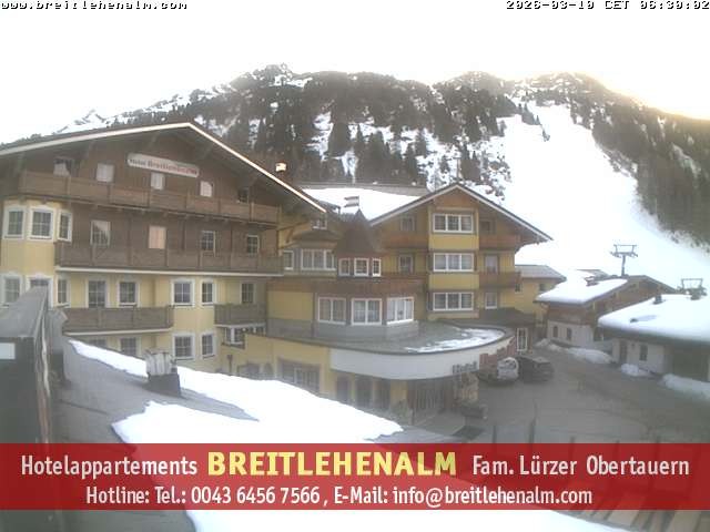 Archiv Foto Webcam Breitlehenalm Obertauern Appartementhaus