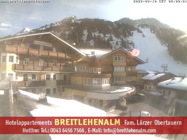 Archiv Foto Webcam Breitlehenalm Obertauern Appartementhaus