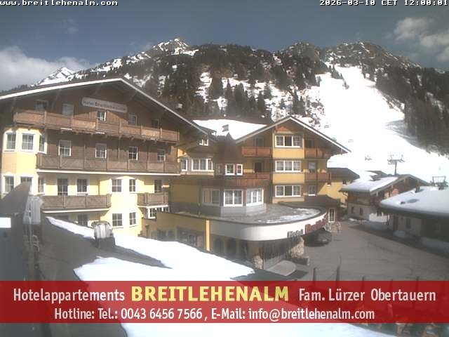 Archiv Foto Webcam Breitlehenalm Obertauern Appartementhaus