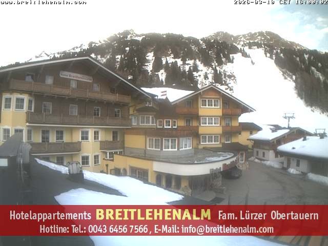 Archiv Foto Webcam Breitlehenalm Obertauern Appartementhaus