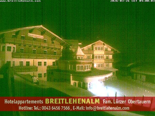 Archiv Foto Webcam Breitlehenalm Obertauern Appartementhaus
