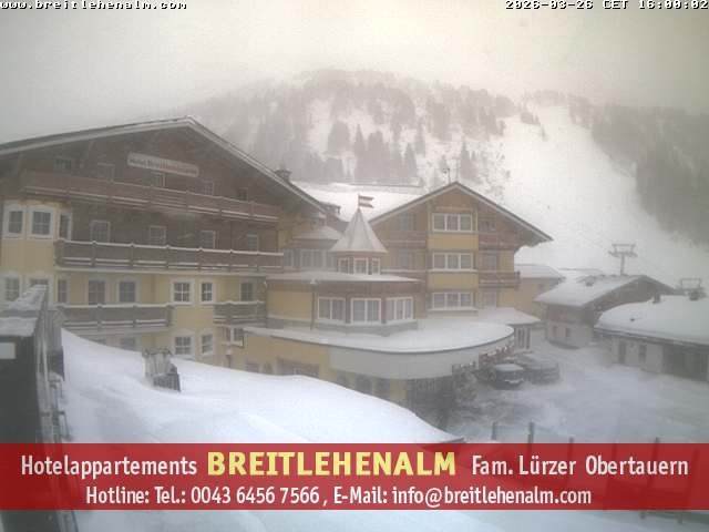 Archiv Foto Webcam Breitlehenalm Obertauern Appartementhaus