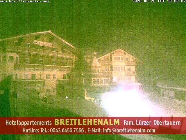 Archiv Foto Webcam Breitlehenalm Obertauern Appartementhaus