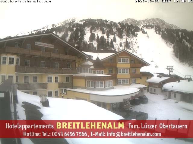 Archiv Foto Webcam Breitlehenalm Obertauern Appartementhaus