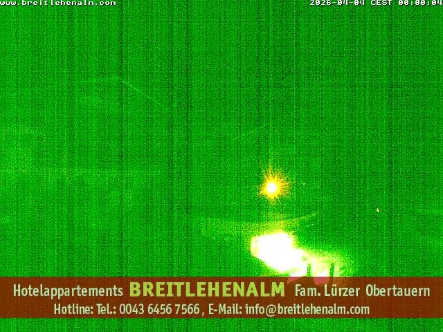 Archived image Webcam View from the hotel Breitlehenalm