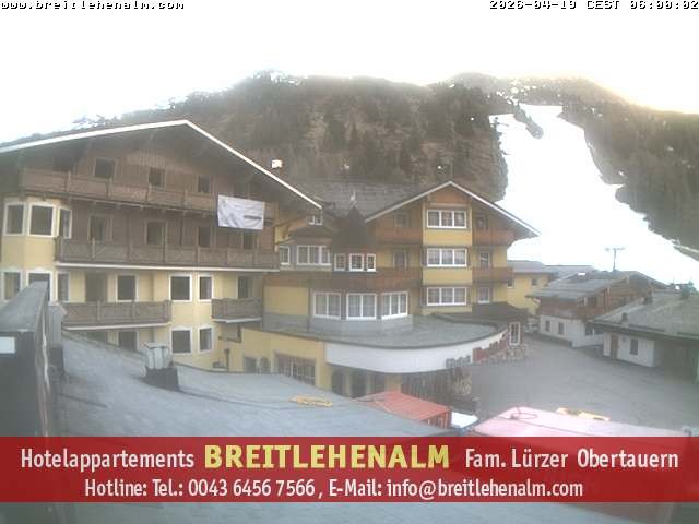 Archiv Foto Webcam Breitlehenalm Obertauern Appartementhaus