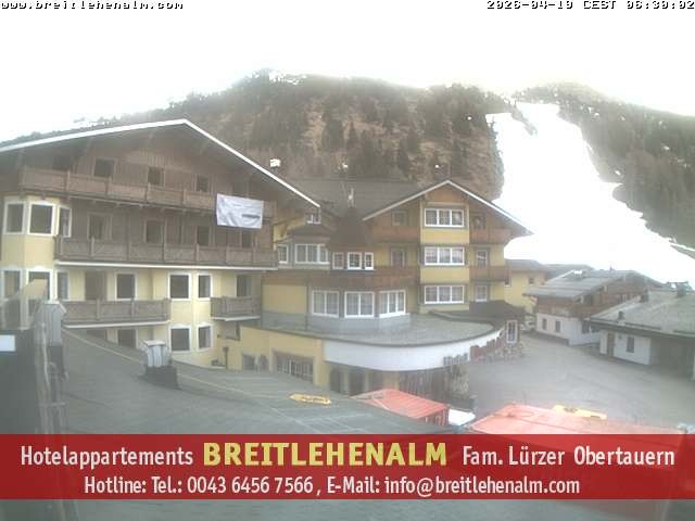 Archiv Foto Webcam Breitlehenalm Obertauern Appartementhaus