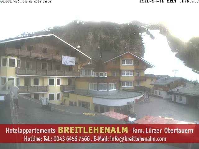 Archiv Foto Webcam Breitlehenalm Obertauern Appartementhaus