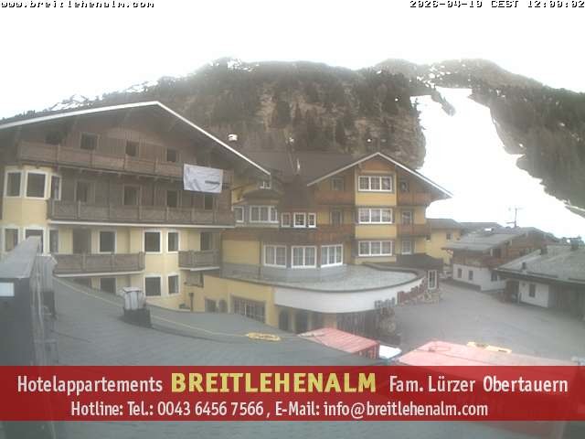 Archiv Foto Webcam Breitlehenalm Obertauern Appartementhaus
