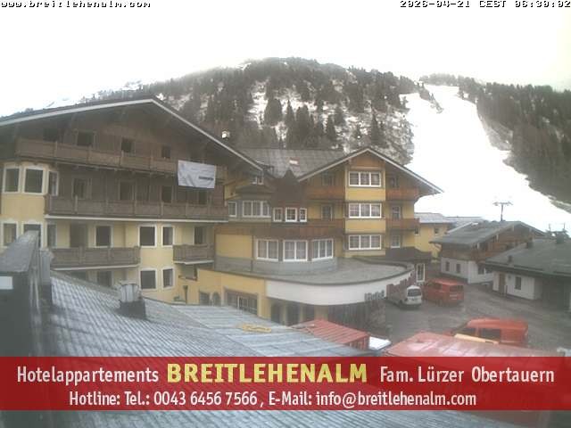 Archiv Foto Webcam Breitlehenalm Obertauern Appartementhaus