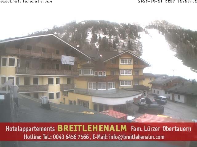 Archiv Foto Webcam Breitlehenalm Obertauern Appartementhaus