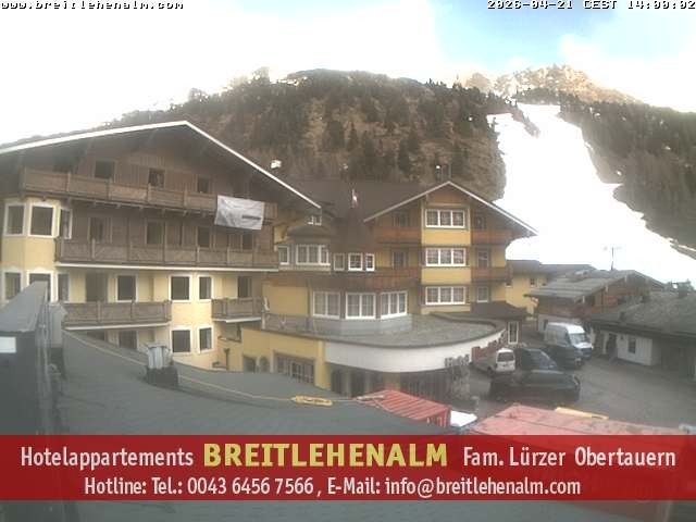 Archiv Foto Webcam Breitlehenalm Obertauern Appartementhaus