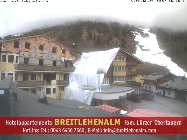 Archiv Foto Webcam Breitlehenalm Obertauern Appartementhaus