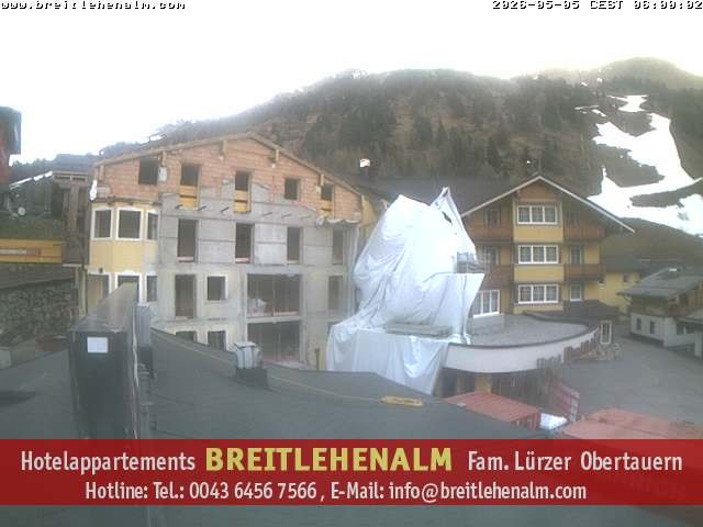 Archiv Foto Webcam Breitlehenalm Obertauern Appartementhaus