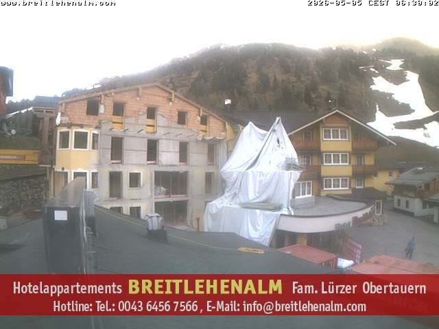 Archiv Foto Webcam Breitlehenalm Obertauern Appartementhaus