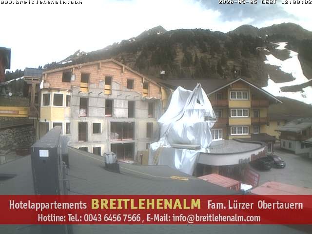 Archiv Foto Webcam Breitlehenalm Obertauern Appartementhaus