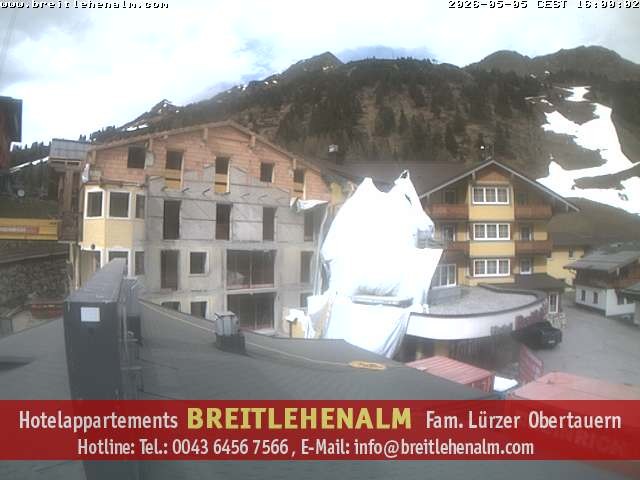Archiv Foto Webcam Breitlehenalm Obertauern Appartementhaus