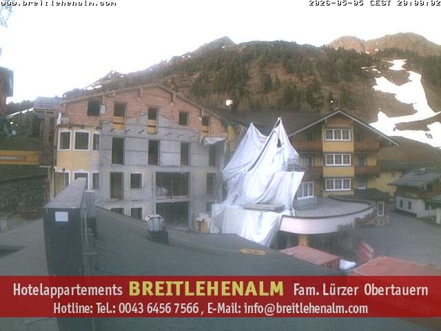 Archiv Foto Webcam Breitlehenalm Obertauern Appartementhaus