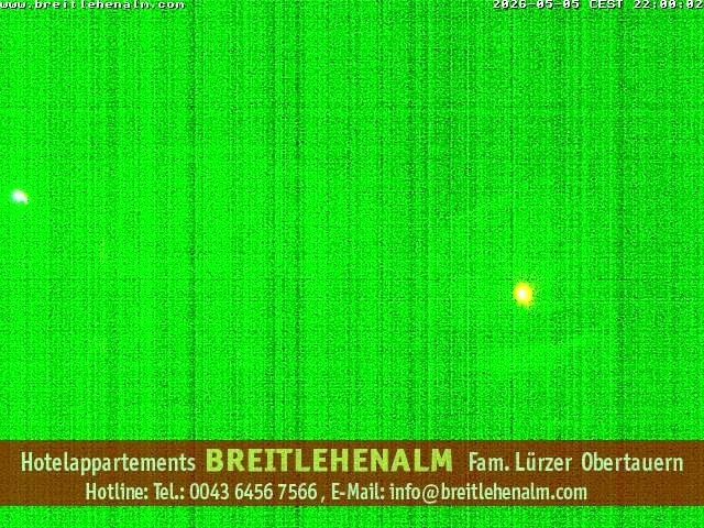Archived image Webcam View from the hotel Breitlehenalm