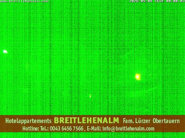 Archived image Webcam View from the hotel Breitlehenalm