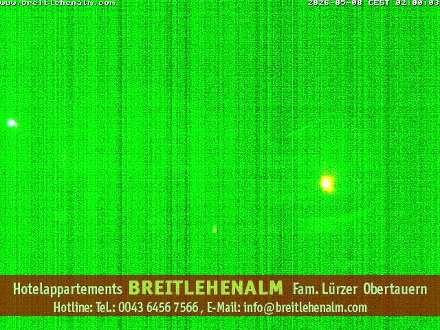 Archived image Webcam View from the hotel Breitlehenalm