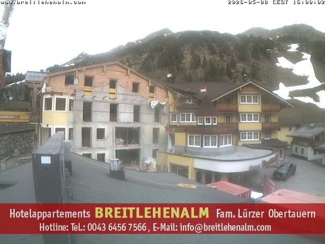 Archiv Foto Webcam Breitlehenalm Obertauern Appartementhaus