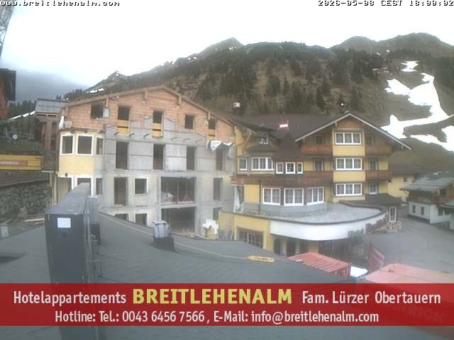 Archiv Foto Webcam Breitlehenalm Obertauern Appartementhaus