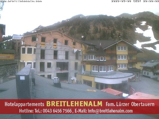 Archiv Foto Webcam Breitlehenalm Obertauern Appartementhaus