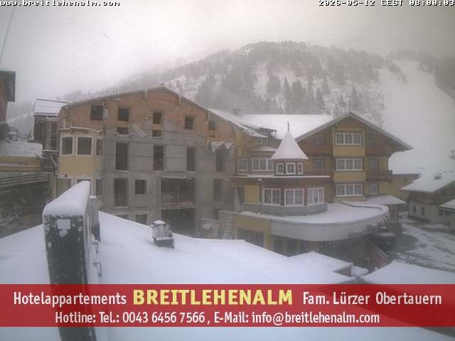 Archiv Foto Webcam Breitlehenalm Obertauern Appartementhaus