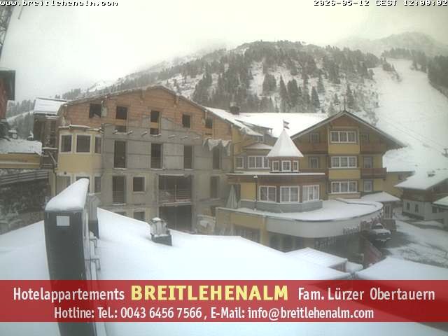 Archiv Foto Webcam Breitlehenalm Obertauern Appartementhaus