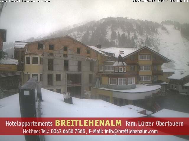 Archiv Foto Webcam Breitlehenalm Obertauern Appartementhaus