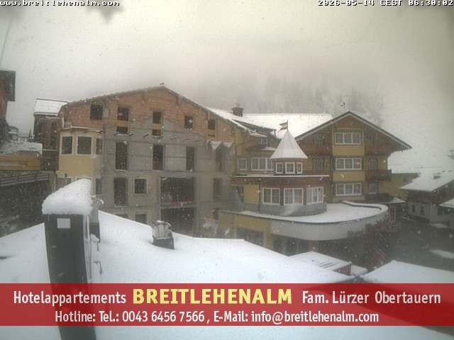Archiv Foto Webcam Breitlehenalm Obertauern Appartementhaus