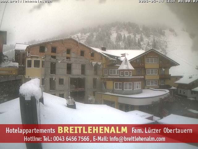 Archiv Foto Webcam Breitlehenalm Obertauern Appartementhaus