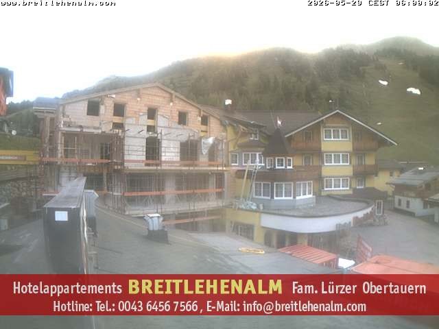 Archiv Foto Webcam Breitlehenalm Obertauern Appartementhaus