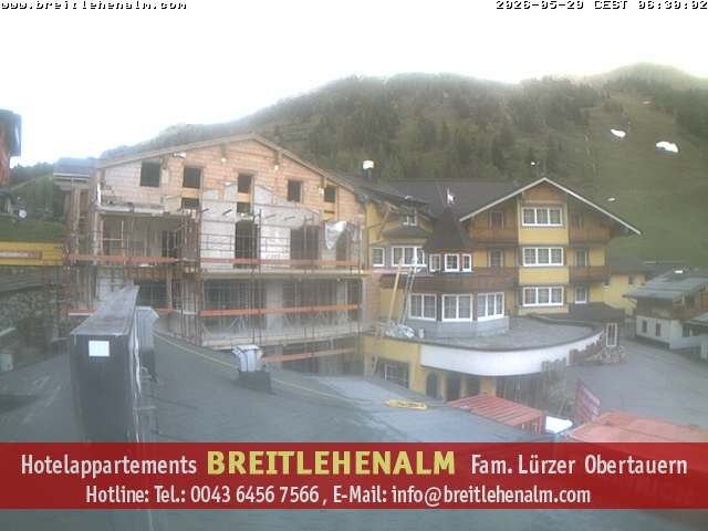 Archiv Foto Webcam Breitlehenalm Obertauern Appartementhaus