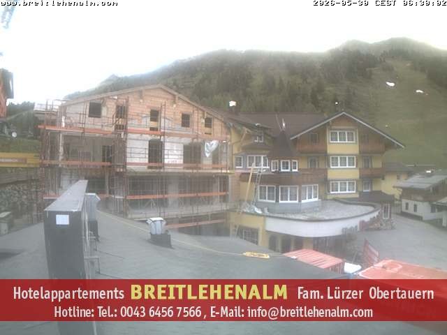 Archiv Foto Webcam Breitlehenalm Obertauern Appartementhaus