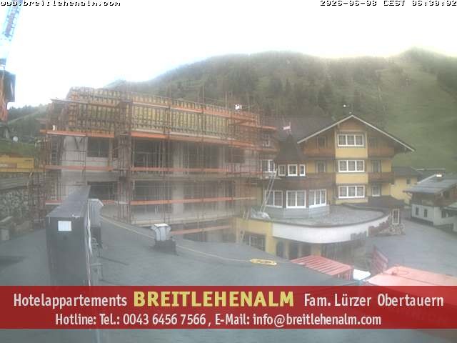 Archiv Foto Webcam Breitlehenalm Obertauern Appartementhaus